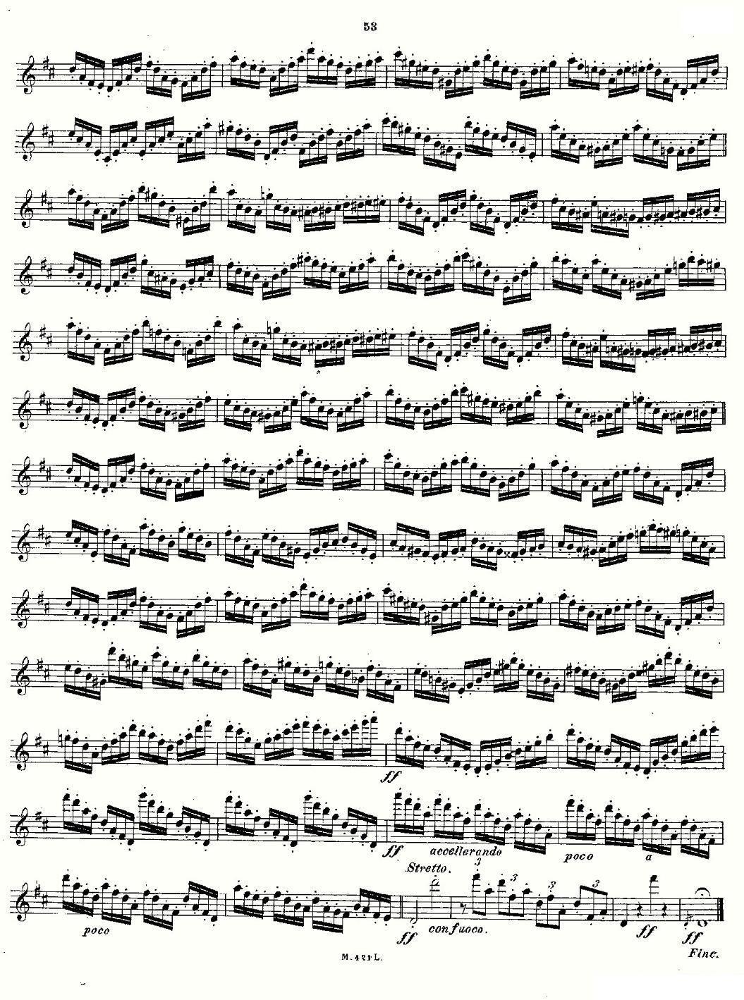 《24首长笛练习曲 Op.15 之21—24》长笛谱（第11页）