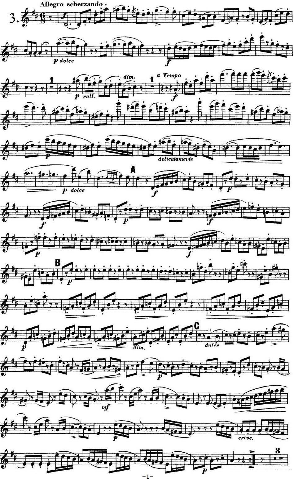《库劳长笛二重奏大练习曲Op.39——Flute 2》长笛谱