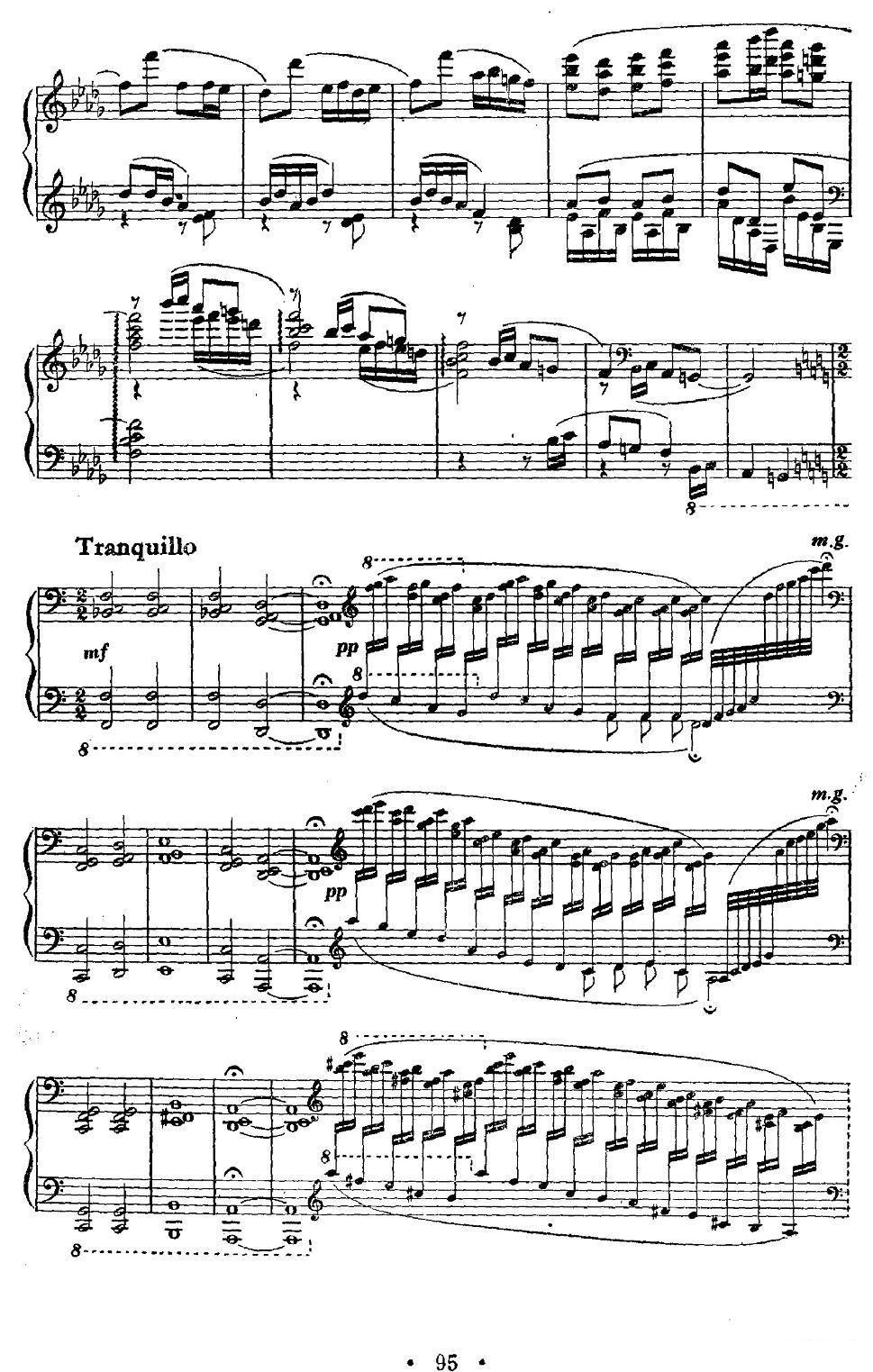《夜泊》钢琴谱（第7页）