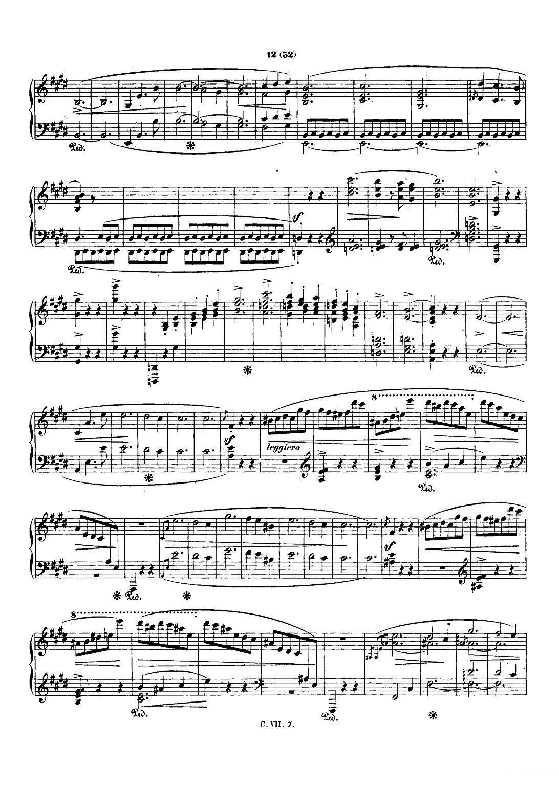 《肖邦 钢琴谐谑曲 Chopin Scherzo》钢琴谱（第11页）