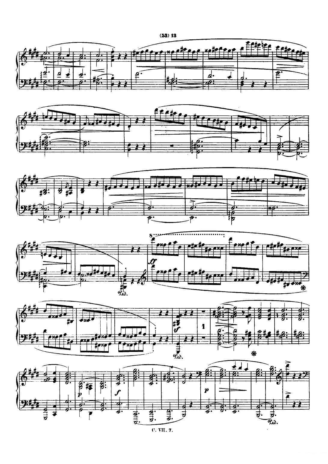 《肖邦 钢琴谐谑曲 Chopin Scherzo》钢琴谱（第12页）