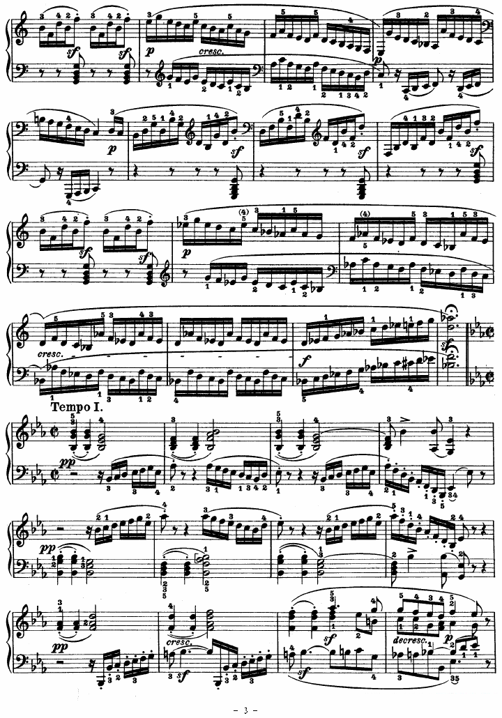 《SONATE》钢琴谱（第3页）