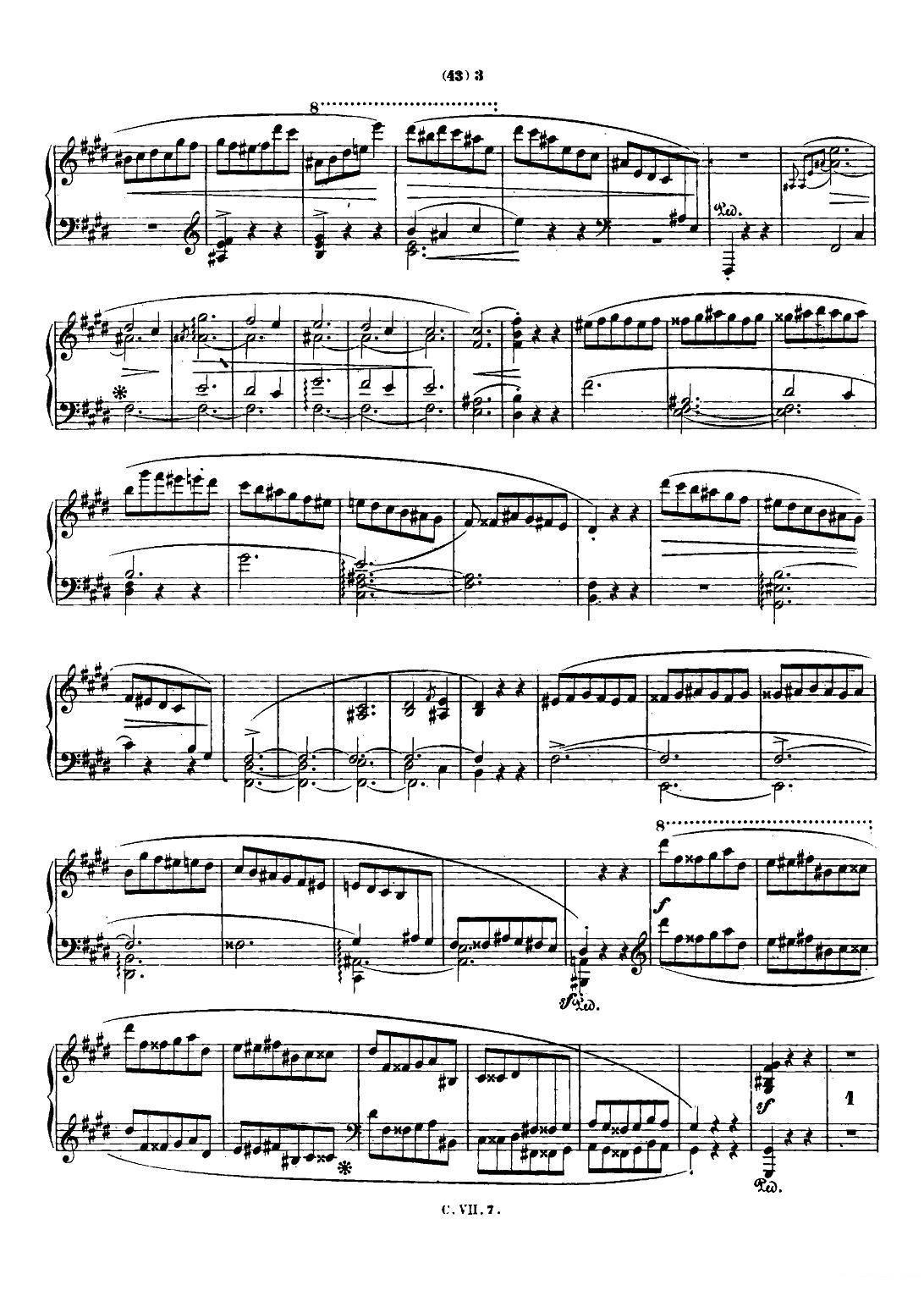 《肖邦 钢琴谐谑曲 Chopin Scherzo》钢琴谱（第2页）