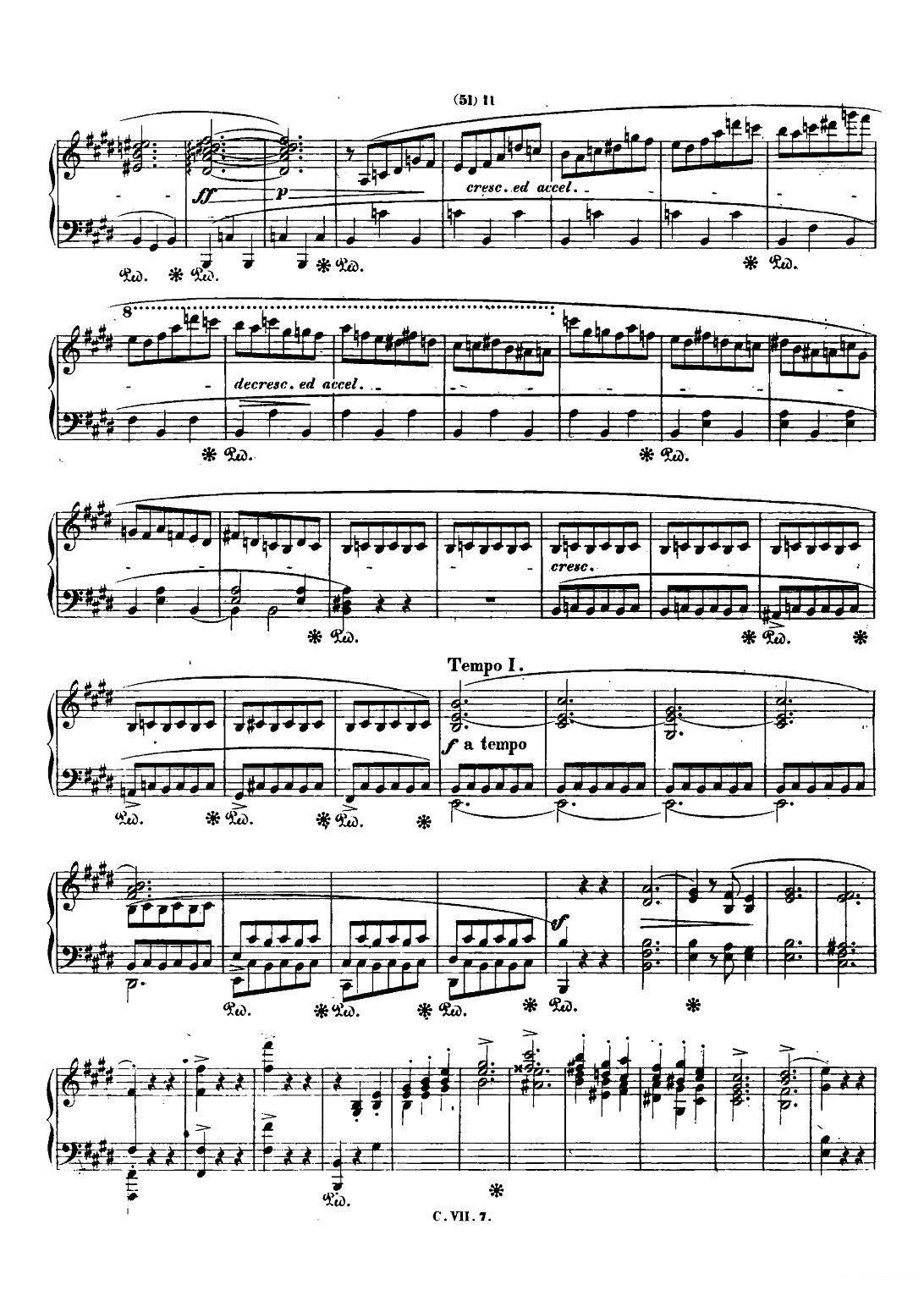 《肖邦 钢琴谐谑曲 Chopin Scherzo》钢琴谱（第7页）