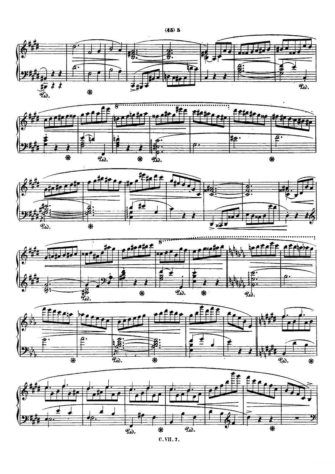 《肖邦 钢琴谐谑曲 Chopin Scherzo》钢琴谱（第4页）