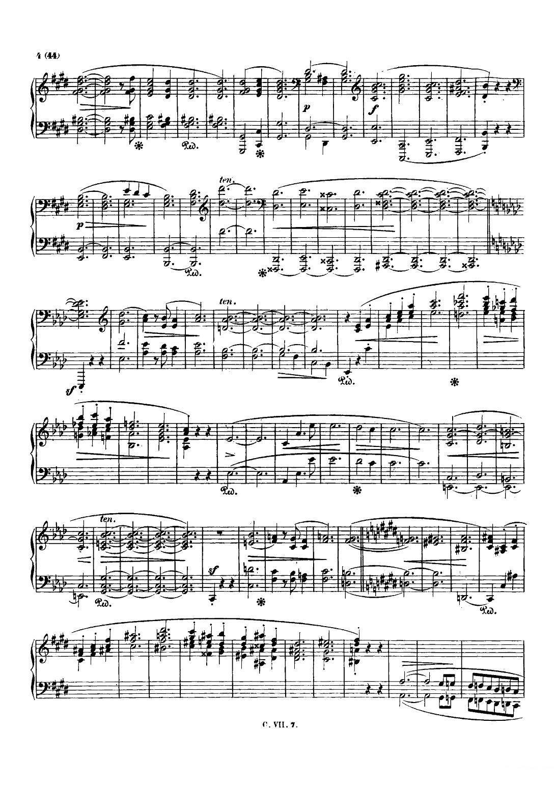 《肖邦 钢琴谐谑曲 Chopin Scherzo》钢琴谱（第3页）