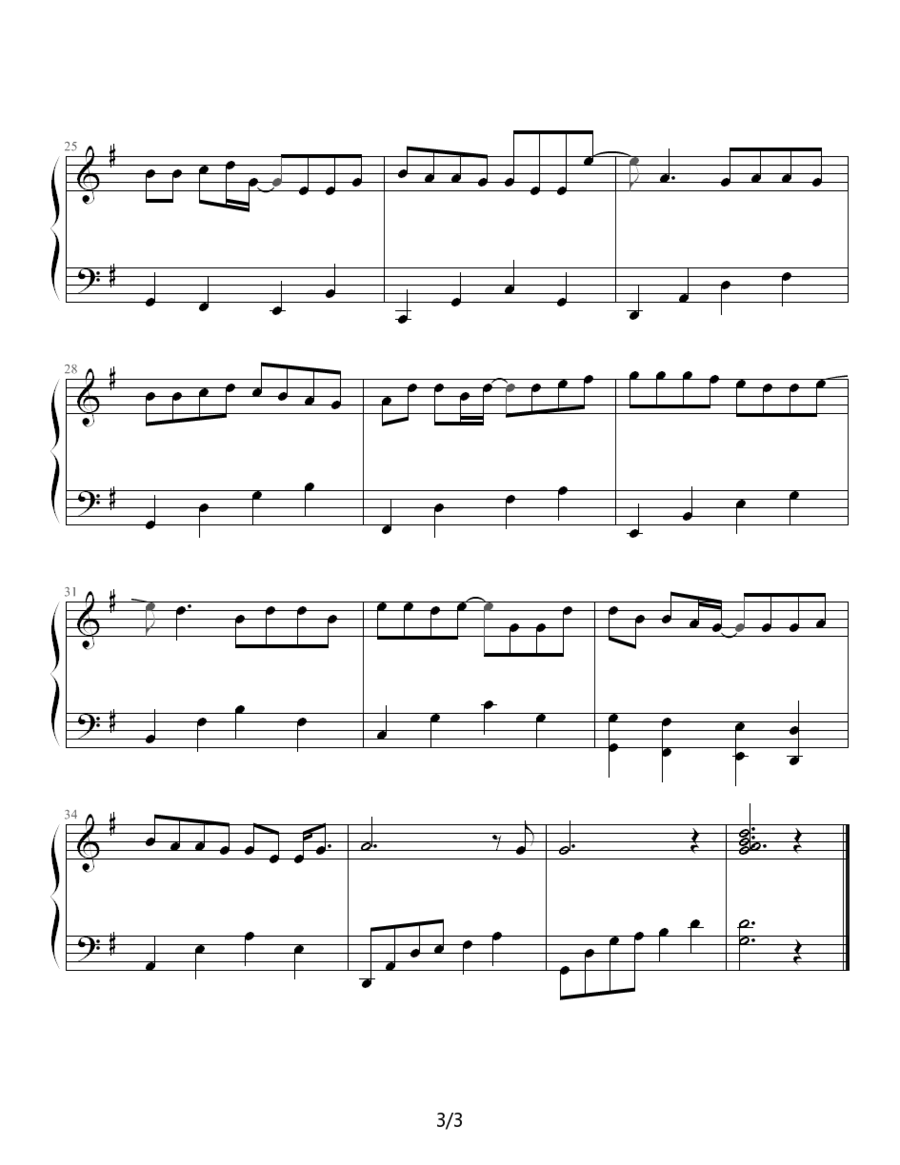 许绍洋《幸福的瞬间》钢琴谱（第3页）
