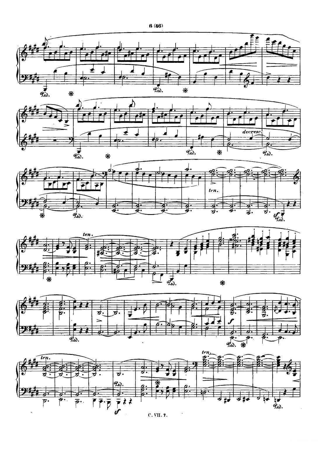 《肖邦 钢琴谐谑曲 Chopin Scherzo》钢琴谱（第5页）