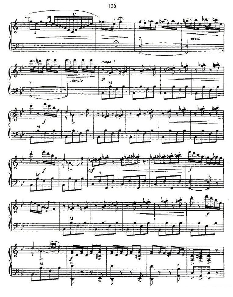 《加洛普舞曲》手风琴谱（第4页）