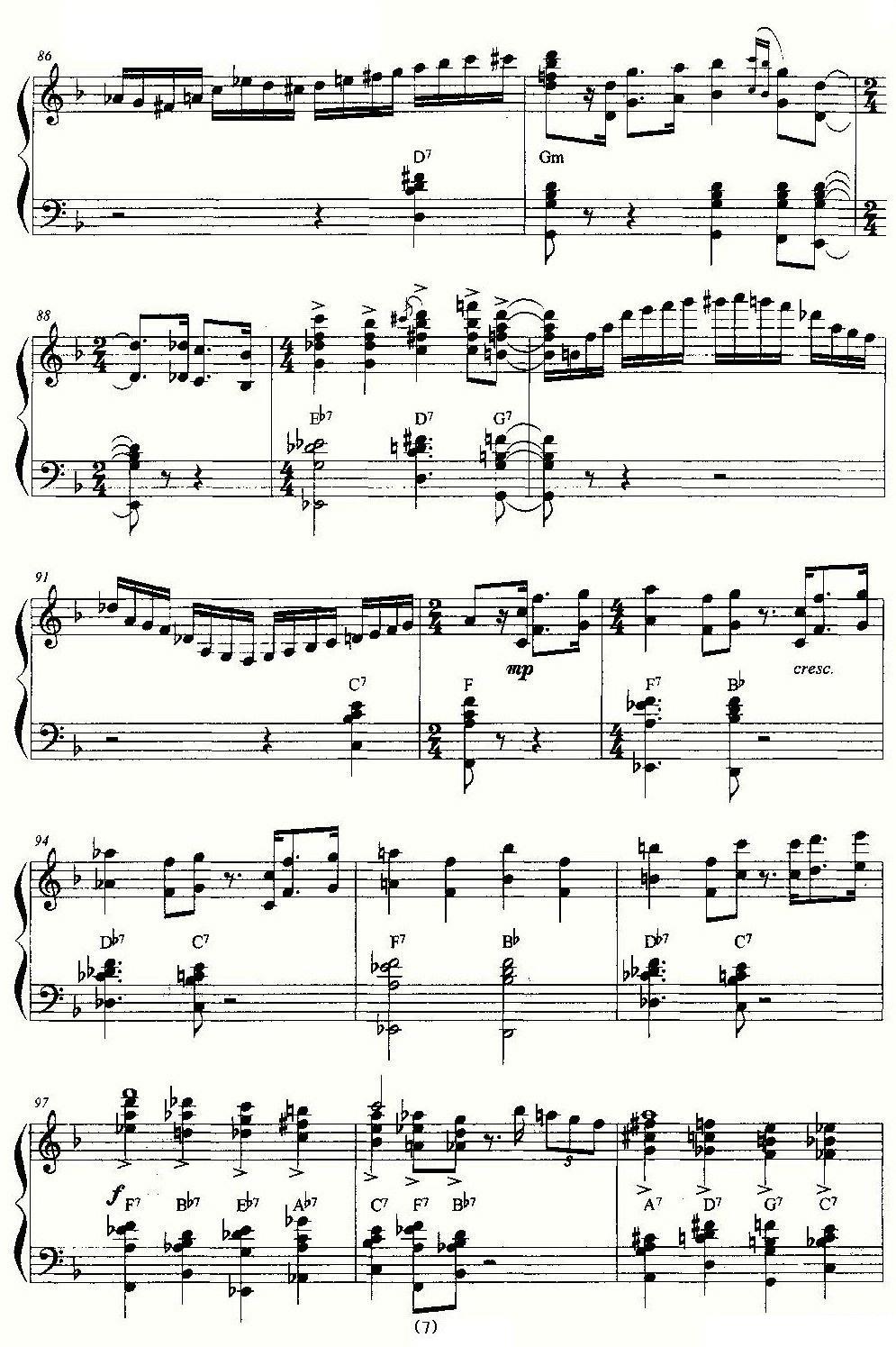 《Steps》手风琴谱（第7页）