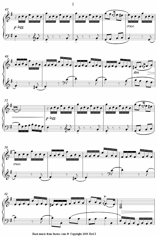 《LE COUCOU》手风琴谱（第3页）
