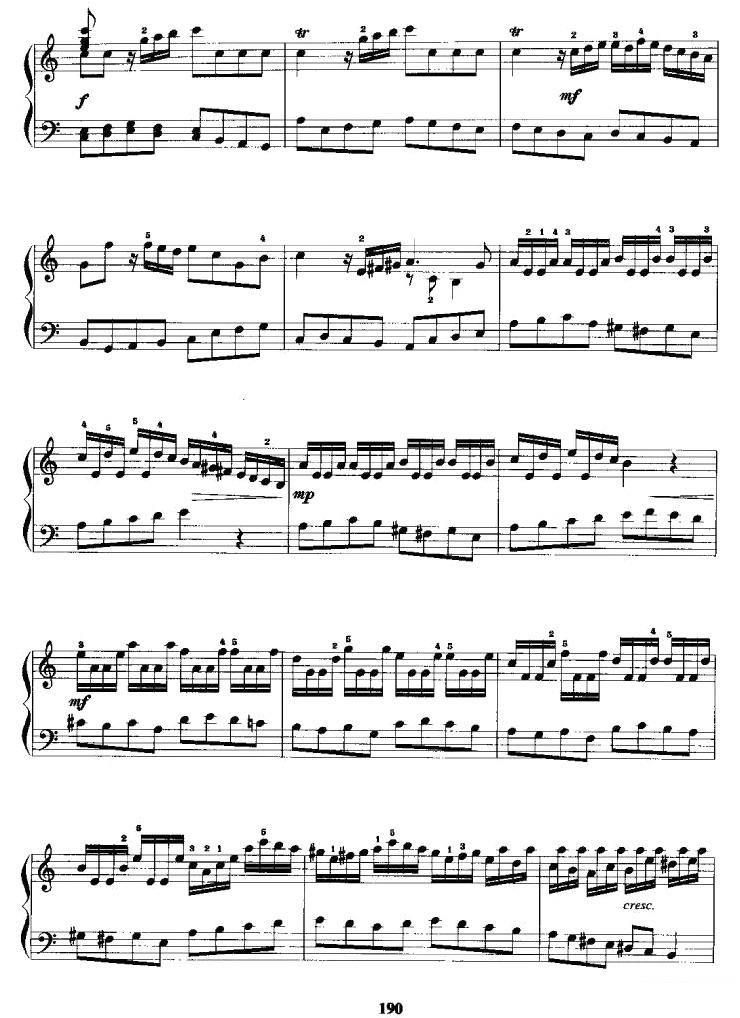 《练习》手风琴谱（第2页）