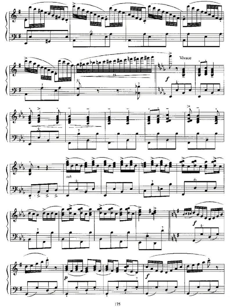 《拉什布哈 》手风琴谱（第6页）