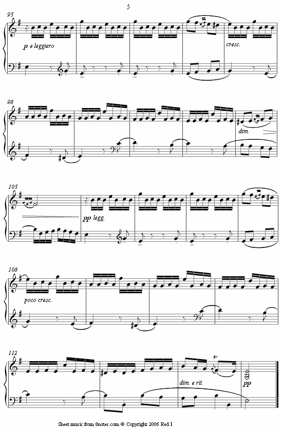 《LE COUCOU》手风琴谱（第5页）