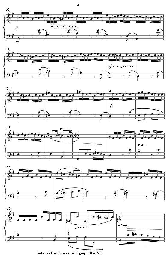 《LE COUCOU》手风琴谱（第4页）