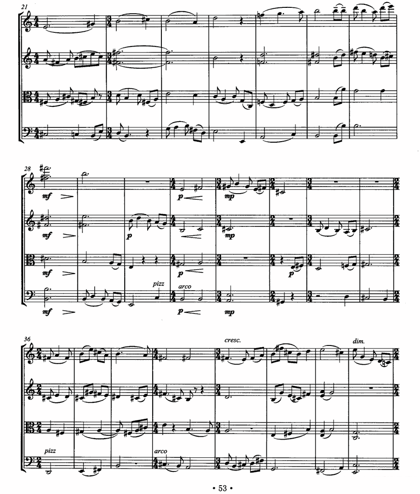 《陆沉》提琴谱（第2页）