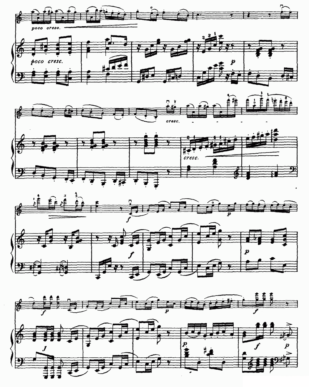 《对舞》提琴谱（第2页）