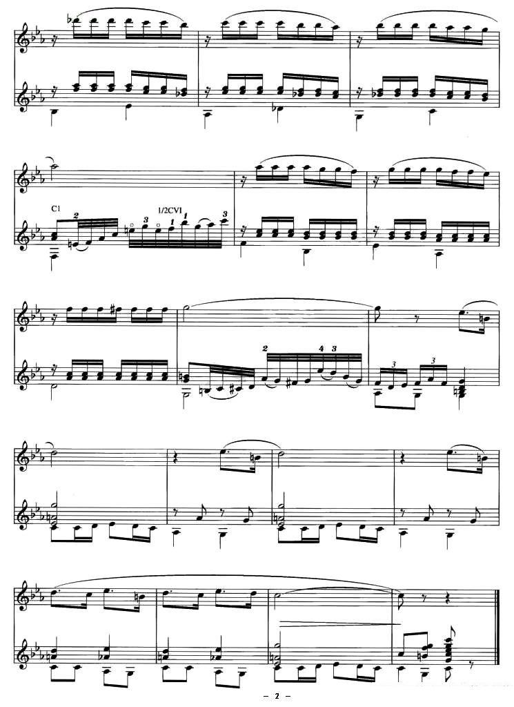 《GREENWICH》提琴谱（第2页）