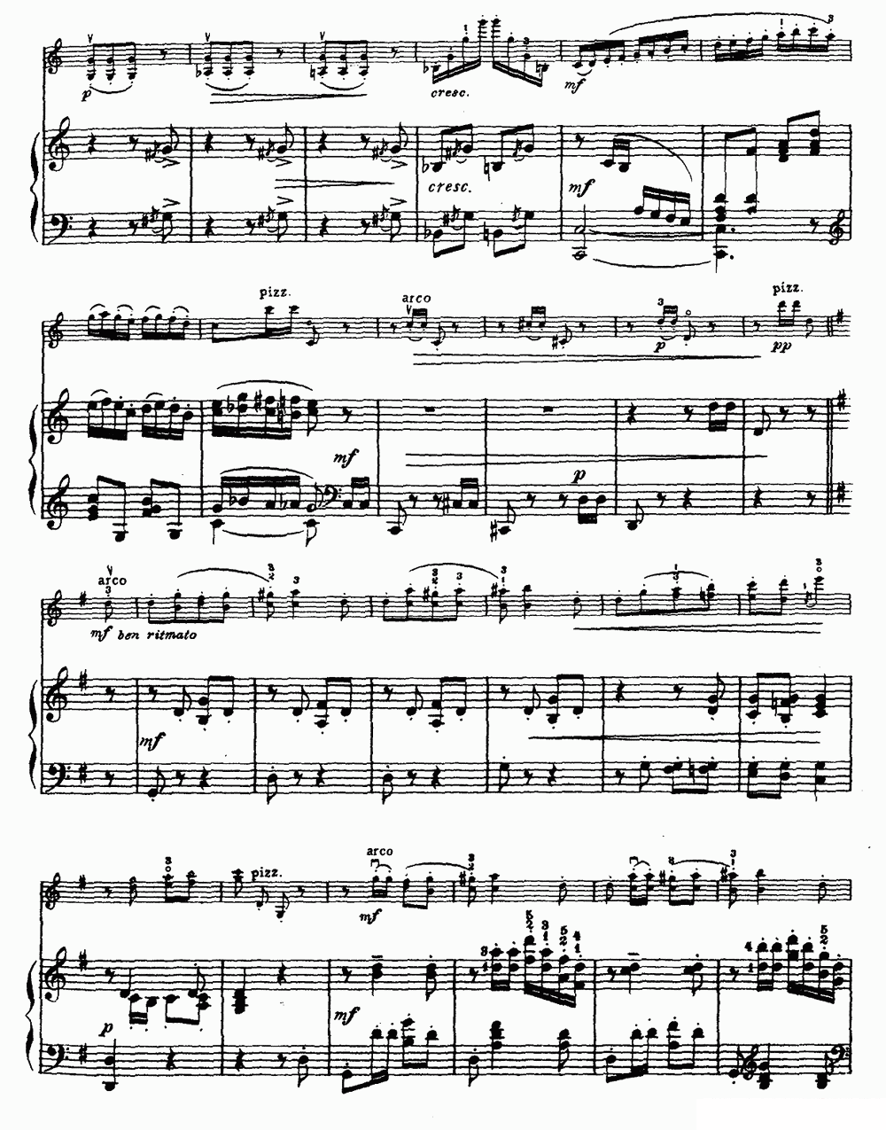 《对舞》提琴谱（第3页）