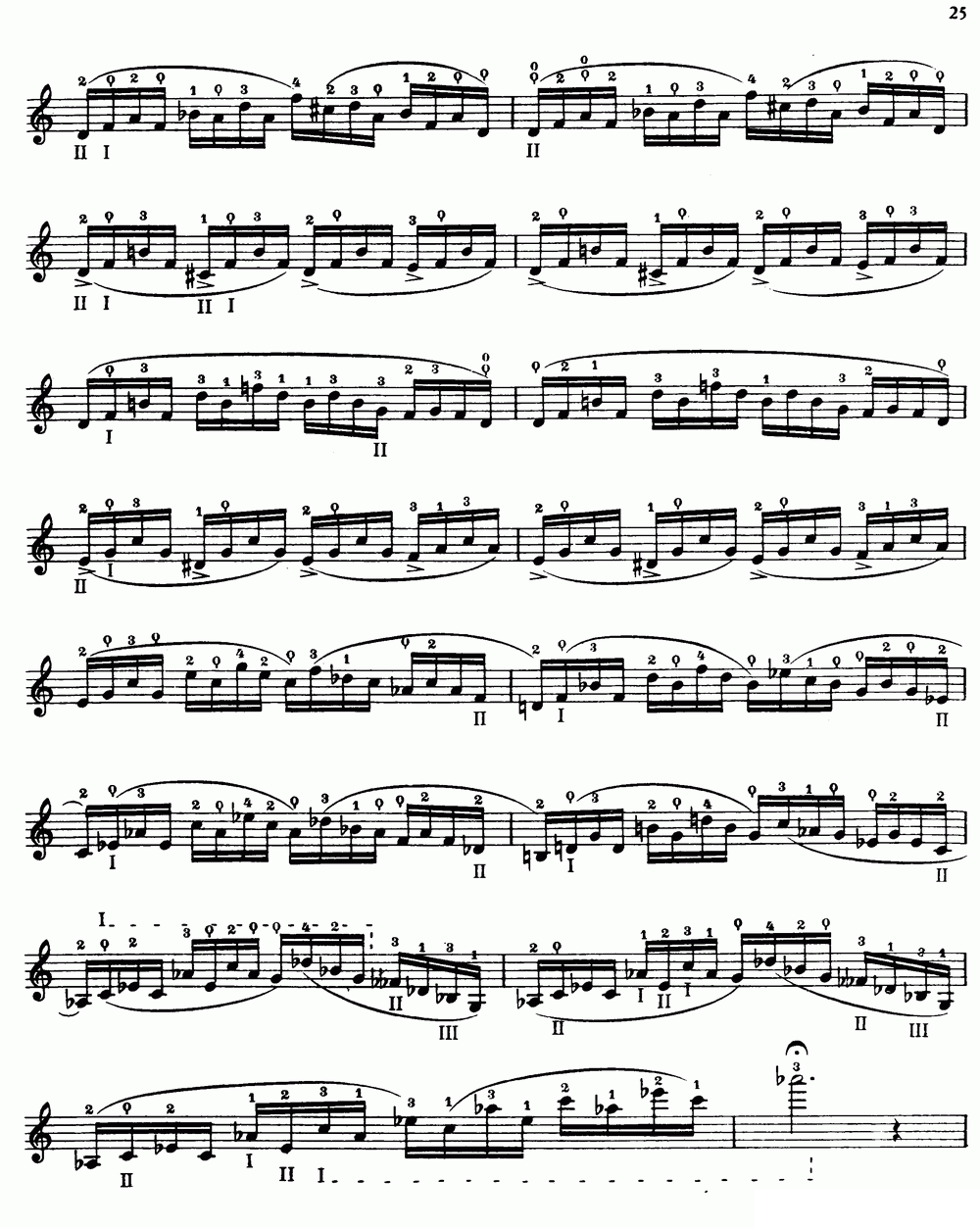 《大提琴高级练习曲40首 No.12》提琴谱（第2页）
