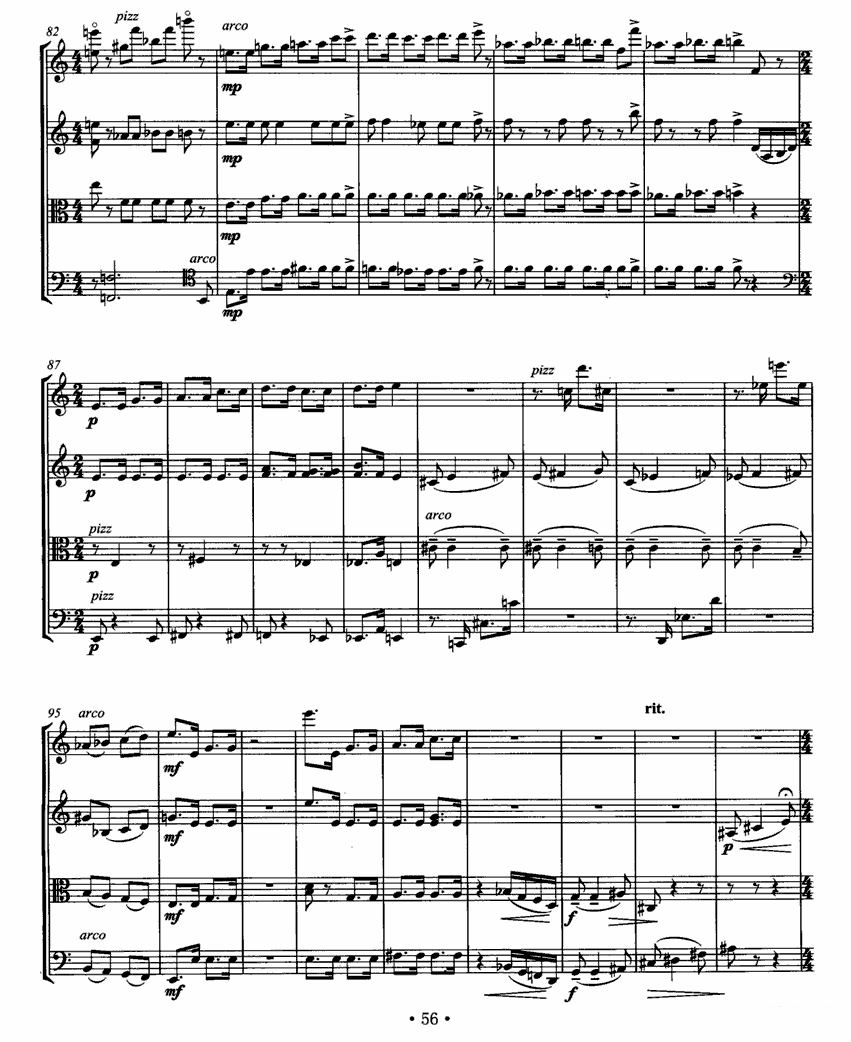 《陆沉》提琴谱（第5页）