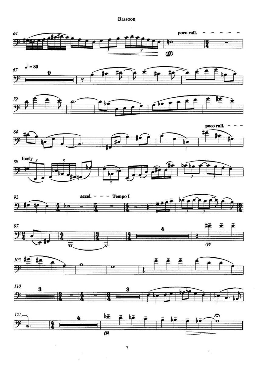 曲谱《巴松双簧管与钢琴三重奏》（第2页）